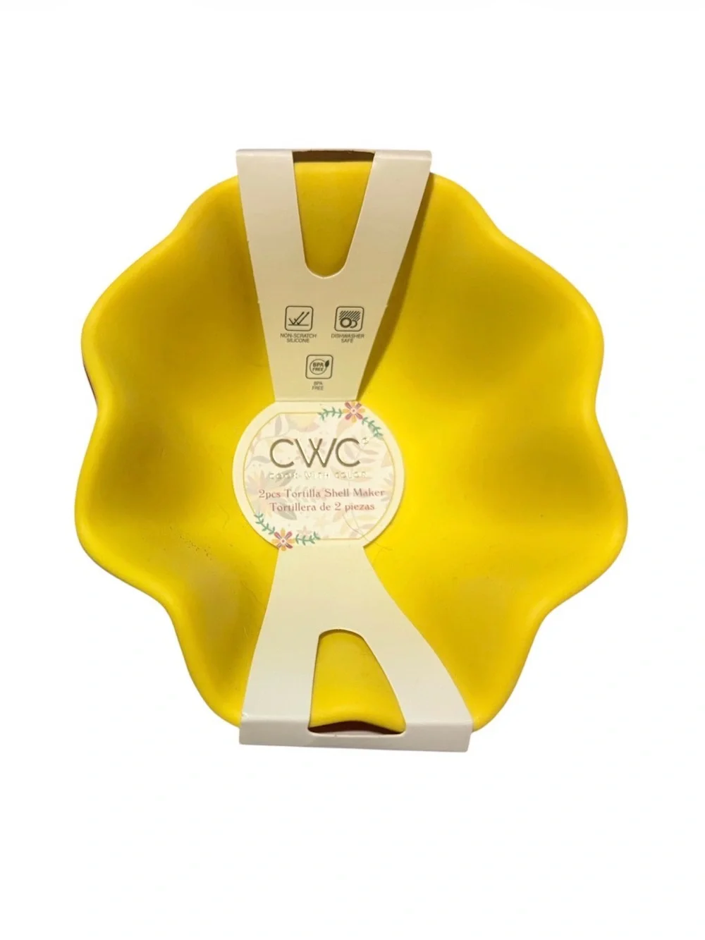 CWC Cook With Color 2pc Tortilla Shell Maker - Picture 2 of 3